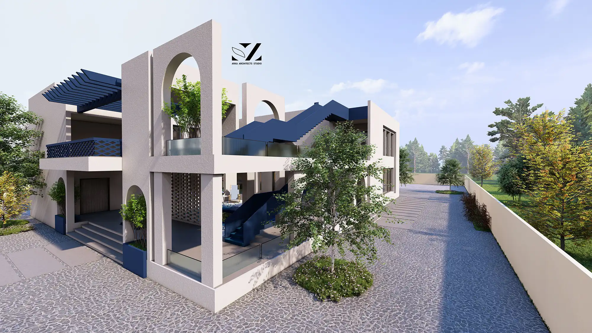 خانه آبی